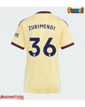 Arsenal Martin Zubimendi #36 Tricou Fotbal Replică 2026-27 Femei Treilea Arsenal Martin Zubimendi #36 Tricou Fotbal Replică 2026-27 Femei Treilea